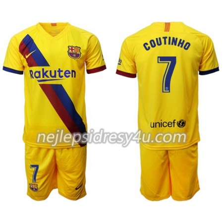 Fotbalové dres FC Barcelona Philippe Coutinho 7 Dětské Venkovní 2019/20